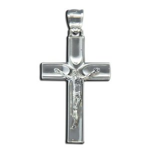 Sterling Silver Crucifix Cross Pendant