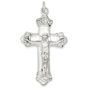 Sterling Silver Crucifix Pendant