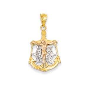 14K Tri color Mariners