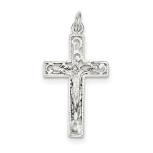 Sterling Silver INRI Crucifix Pendant