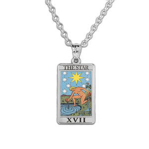 The Star Tarot Card Medal