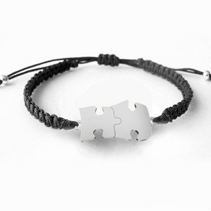 Sterling Silver Autism Awareness Bracelet