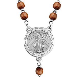 Miraculous Medal  Rosary Beads  EXCLUSIVE 