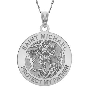Saint Michael   Protect My Father   Religious Medal   EXCLUSIVE 