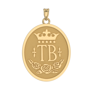Thorobred Horse Breed Oval Medal