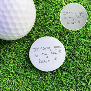 Personalized Handwriting Golf Marker