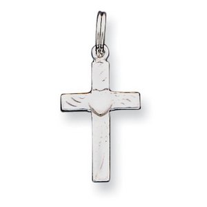 Sterling Silver Latin Cross Charm