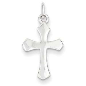 Sterling Silver Passion Cross Charm