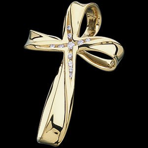 CROSS PENDANT W DIAMOND  s R41060D