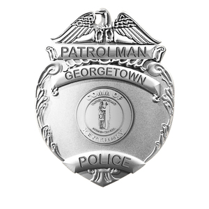 Personalized Kentucky Patrolman Police Badge with Your Number