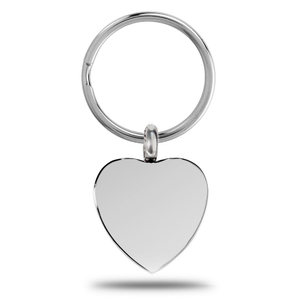 Heart Shape Cremation and Ash Vessel Keychain