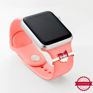 Ohio State University Color Enamel Ohio Silhouette Watch Charm