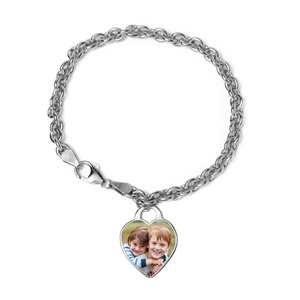 Sterling Silver Tiffany Style Engravable Bracelet