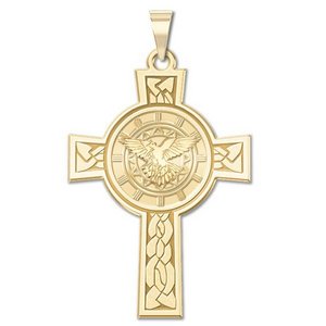 Confirmation Holy Spirit Cross Medal   EXCLUSIVE 