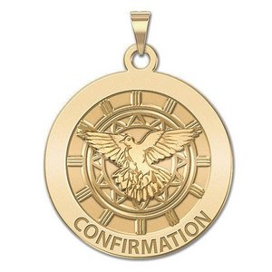 Confirmation Religious Medal    Holy Spirit   EXCLUSIVE 