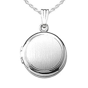 Round Photo Locket