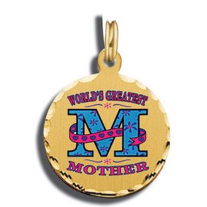 Mother s Day Worlds Greatest Mom Charm