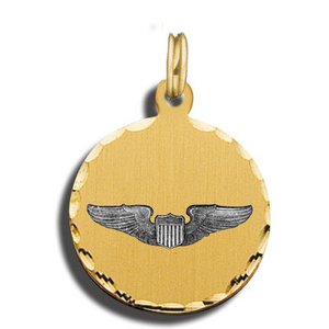 Pilot Wings Charm