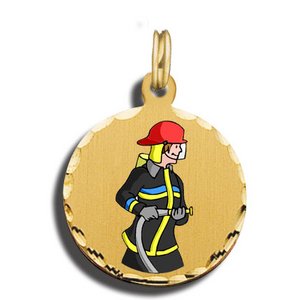 Fireman Charm
