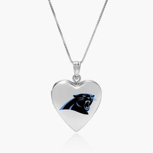 Officially Licensed Carolina Panthers Heart Locket