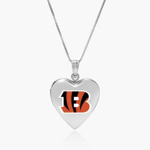 Officially Licensed Cincinnati Bengals Heart Locket
