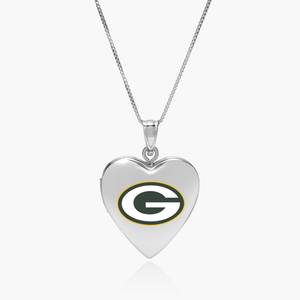 Officially Licensed Green Bay Packers Heart Locket