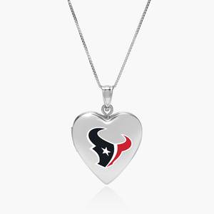 Officially Licensed Houston Texans Heart Locket