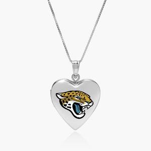 Officially Licensed Jacksonville Jaguars Heart Locket