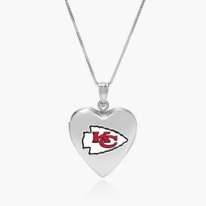 Officially Licensed Kansas City Chiefs Heart Locket