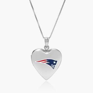 Officially Licensed New England Patriots Heart Locket