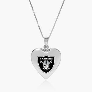 Officially Licensed Las Vegas Raiders Heart Locket