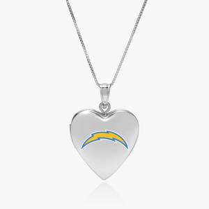 Officially Licensed Los Angeles Chargers Heart Locket