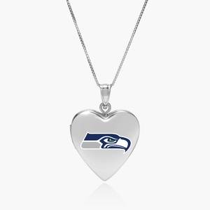 Officially Licensed Seattle Seahawks Heart Locket