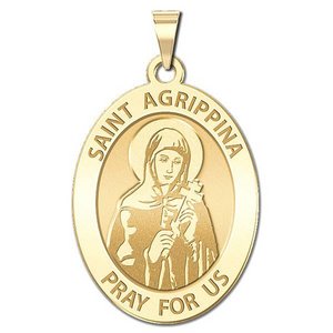 Saint Agrippina Religious Medal    EXCLUSIVE 