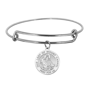 Our Lady of Mount Carmel Expandable Bracelet