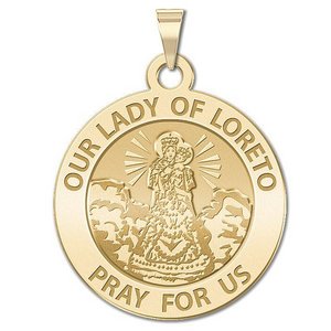 Our Lady of Loreto Religious Medal   EXCLUSIVE 