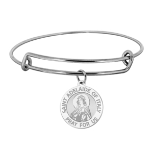 Saint Adelaide of Italy Expandable Bracelet