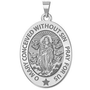 Immaculate Conception Religious Medal   EXCLUSIVE 