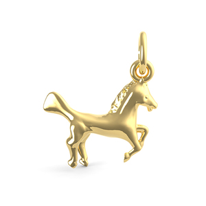 Leaping Horse Charm