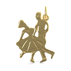 Dancing Couple Charm 0979 