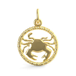 Cancer Crab Charm 4776 