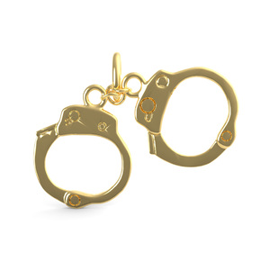 Handcuffs Charm
