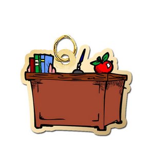 Teacher s Desk Charm