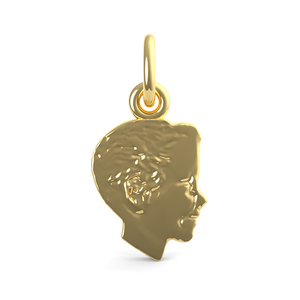 Boys Head Accent Charm 6042 
