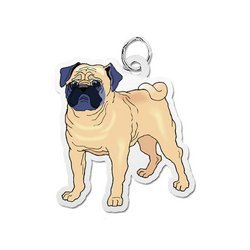 Dog   Pug Charm