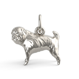 Pug Dog Charm