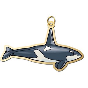Whale   Orca Charm