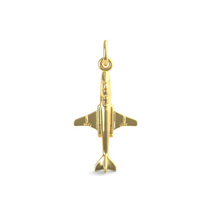 F11 Jet Plane Charm