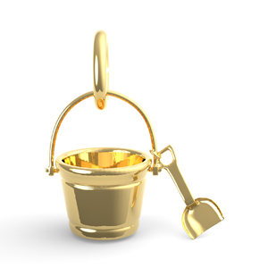 Pail   Shovel Charm 8260 