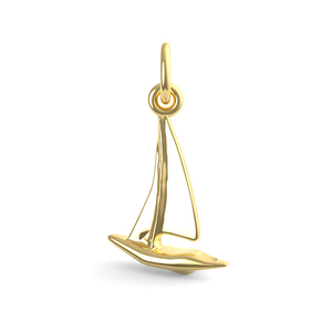Sailboat Accent Charm